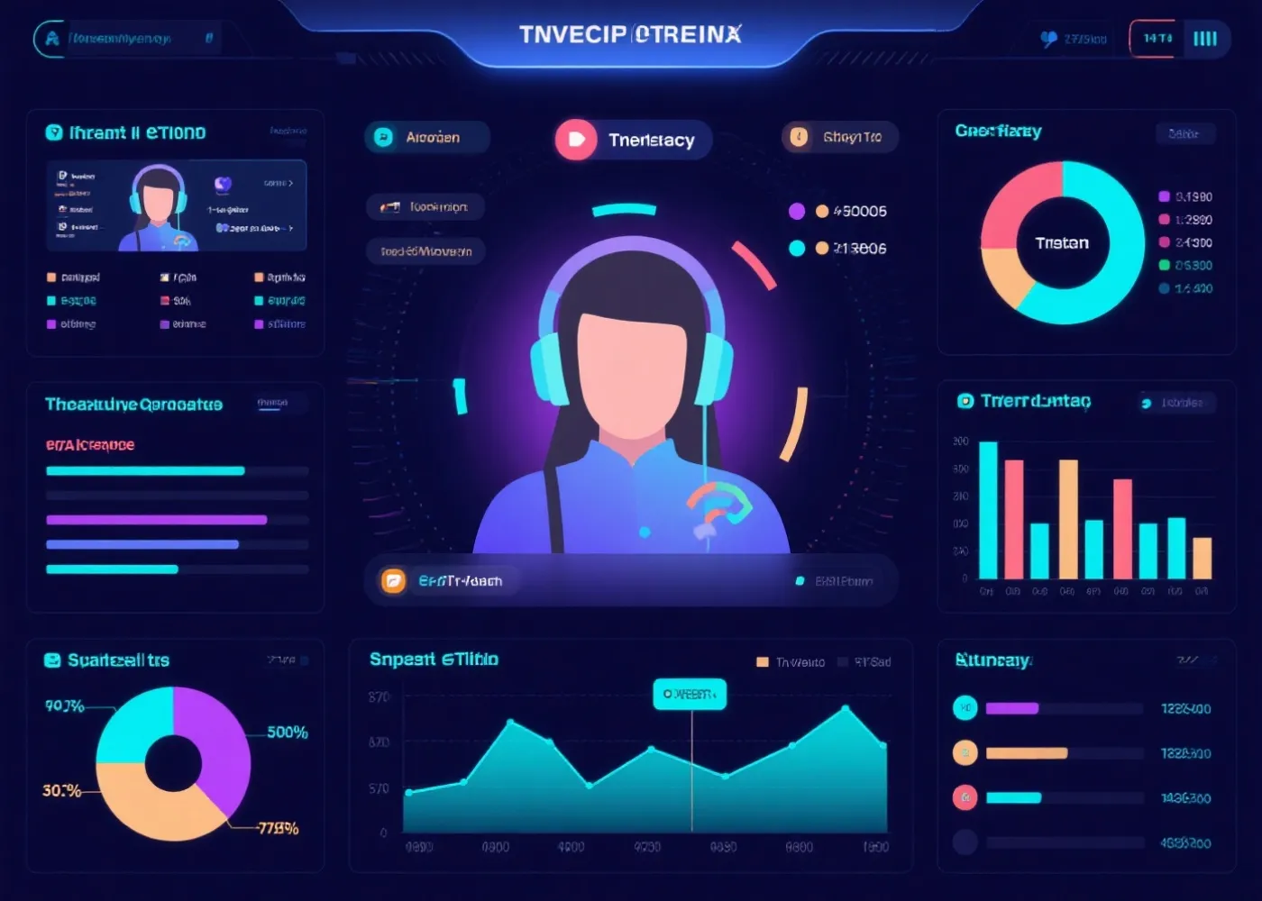 数据叠层与交互示意